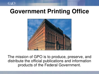 Government Printing Office