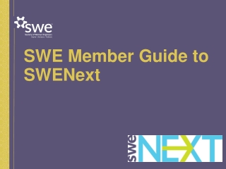 SWE Member Guide to SWENext