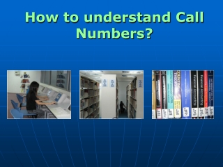 How to understand Call Numbers?