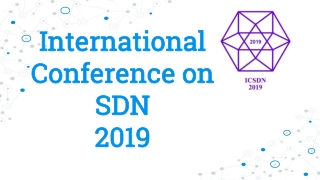 International Conference on SDN 2019