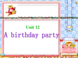 A birthday party