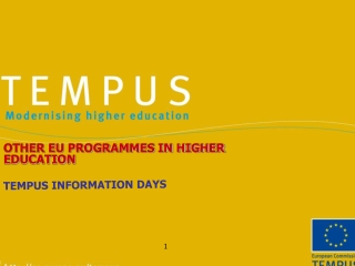 TEMPUS INFORMATION DAYS