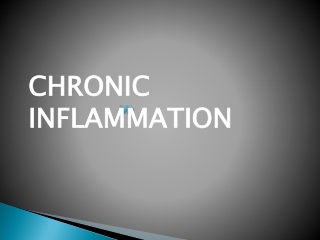 CHRONIC INFLAMMATION