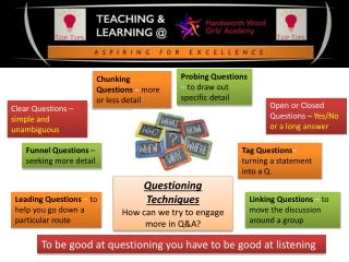 Chunking Questions – more or less detail