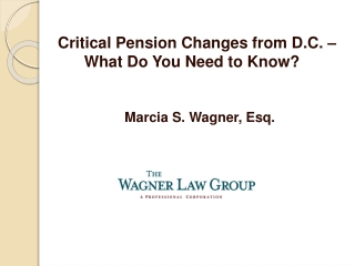 Marcia S. Wagner, Esq.