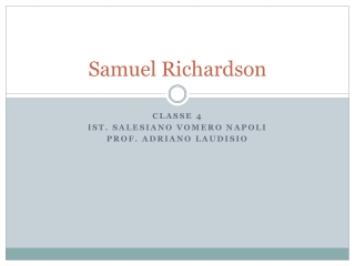 Samuel Richardson