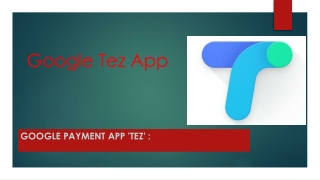 Google Tez App