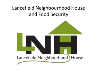 Lancefield Neighbourhood House and Food Security