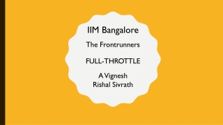 IIM Bangalore