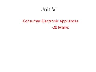 Unit-V