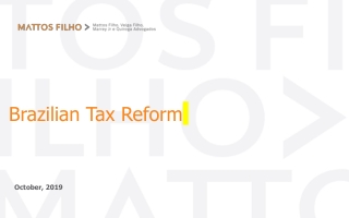 Brazilian Tax Reform