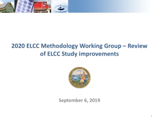 2020 ELCC Methodology Working Group – Review of ELCC Study improvements