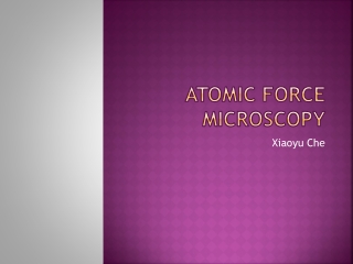 Atomic Force Microscopy