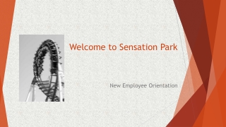 Welcome to Sensation Park