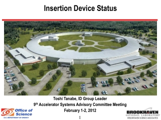 Insertion Device Status