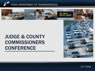 Judge &amp; County Commissioners Conference