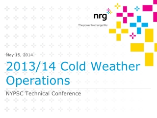 2013/14 Cold Weather Operations