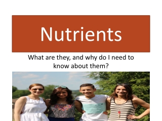 Nutrients