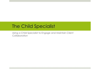 The Child Specialist