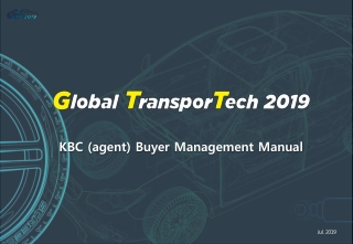 KBC (agent) B uyer Management Manual