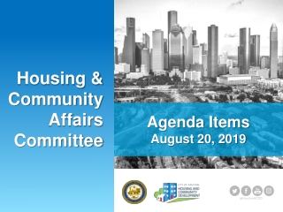 Housing &amp; Community Affairs Committee