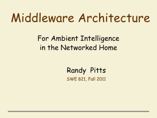 Middleware Architecture