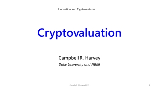 Cryptovaluation