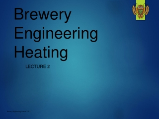 Brewery Engineering Heating