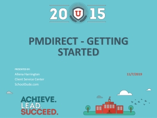 PMDirect - Getting Started