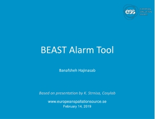 BEAST Alarm Tool