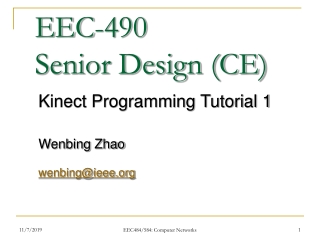 EEC-490 Senior Design (CE)