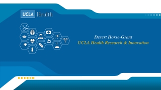 Desert Horse-Grant UCLA Health Research &amp; Inno vation