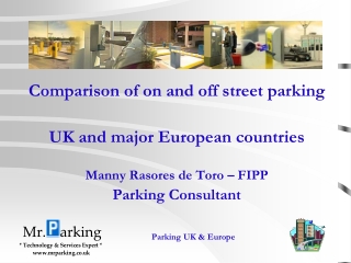Parking UK &amp; Europe