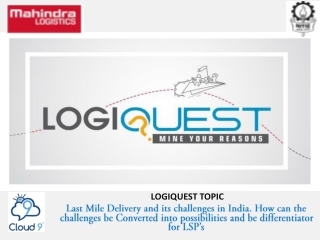 LOGIQUEST TOPIC