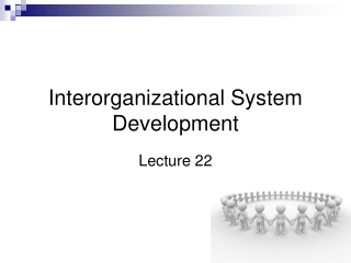 Interorganizational System Development