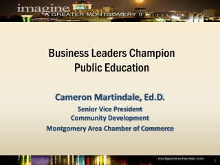 Business Leaders Champion Public Education