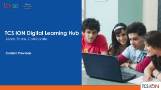 TCS iON Digital Learning Hub