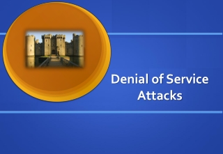 Denial of Service Attacks