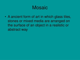 Mosaic