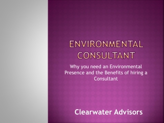 Environmental Consultant