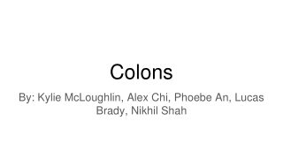 Colons