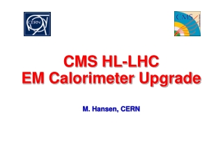 CMS HL-LHC EM Calorimeter Upgrade