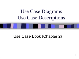 Use Case Diagrams Use Case Descriptions