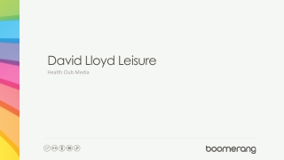 David Lloyd Leisure