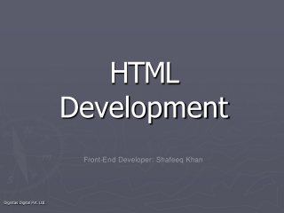 HTML Development