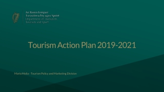 Tourism Action Plan 2019-2021