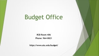 Budget Office