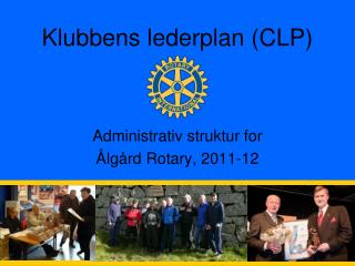 Klubbens lederplan (CLP)