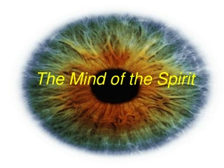 The Mind of the Spirit