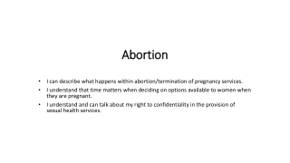 Abortion